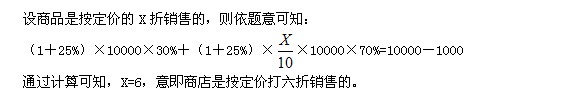 一題多解 數(shù)量關(guān)系 利潤(rùn).jpg