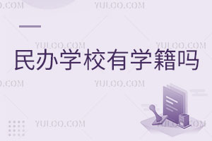 民辦學(xué)校有學(xué)籍嗎