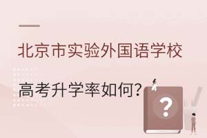 北京市實(shí)驗(yàn)外國(guó)語(yǔ)學(xué)校高考升學(xué)率如何？