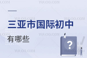 三亞市國(guó)際初中有哪些