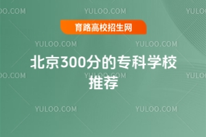 北京300分的專科學(xué)校推薦，2025年考生參考