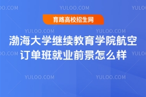 渤海大學(xué)繼續(xù)教育學(xué)院航空訂單班就業(yè)前景怎么樣？