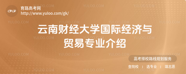 云南財經(jīng)大學(xué)國際經(jīng)濟與貿(mào)易專業(yè)介紹