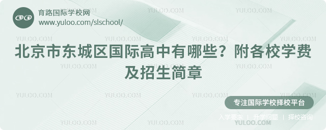 2026年北京市東城區(qū)國際高中有哪些
