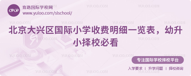 北京大興區(qū)國(guó)際小學(xué)收費(fèi)明細(xì)